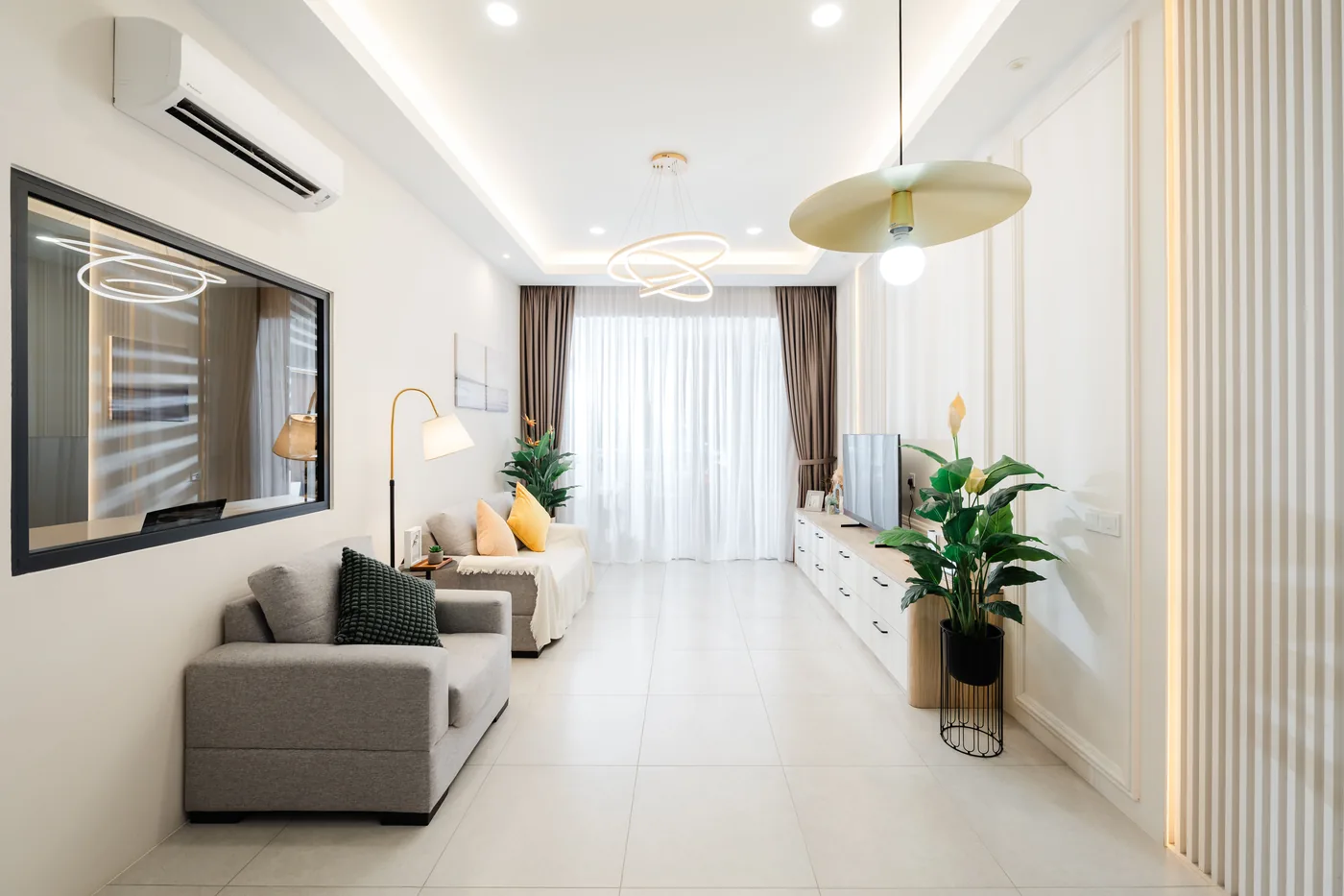 Fitted living and dining area at Eden at Botanica&nbsp;CT