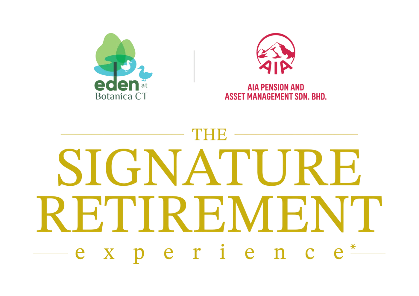 The Signature Retirement Experience, an official collaboration between Eden at Botanica&nbsp;CT and APAM